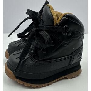 Timberland Euro Hiker Shell Toe Boot Toddler Sz 5 A1NJ4 001 Defender Repellent